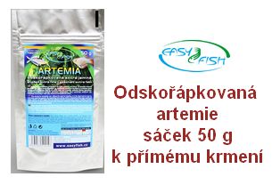 Artémie odskořápkovaná